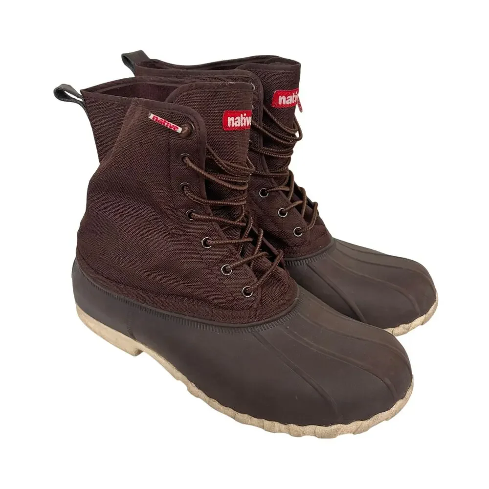 Native Green Jimmy Lite Boots Sz 10